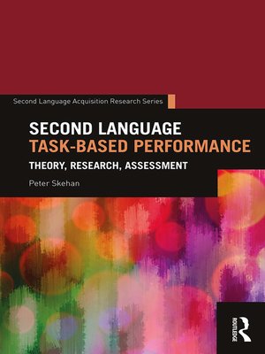 cover image of Second Language Task-Based Performance